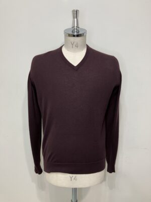 MENS ボルドー ニット・カーディガン