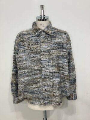 MENS マルチカラー ニット・カーディガン