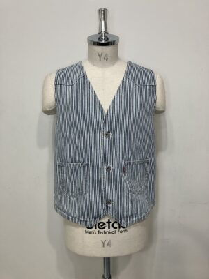 MENS ブルー ベスト・ジレ