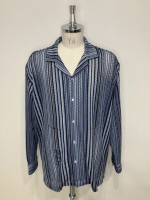 MENS ブルー シャツ