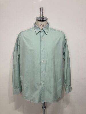MEN グリーン シャツ