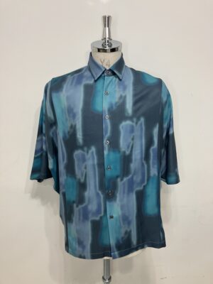 MEN ブルー シャツ