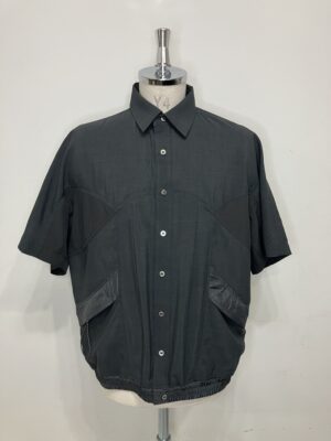 MEN グレー シャツ