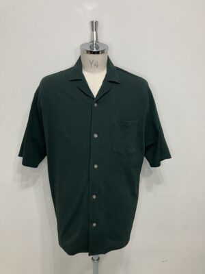 MEN グリーン シャツ